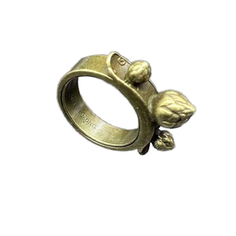 Tres piezas de oro anillo de gancho insignia de la función de adornos para el rey del mono del mito negro lujo