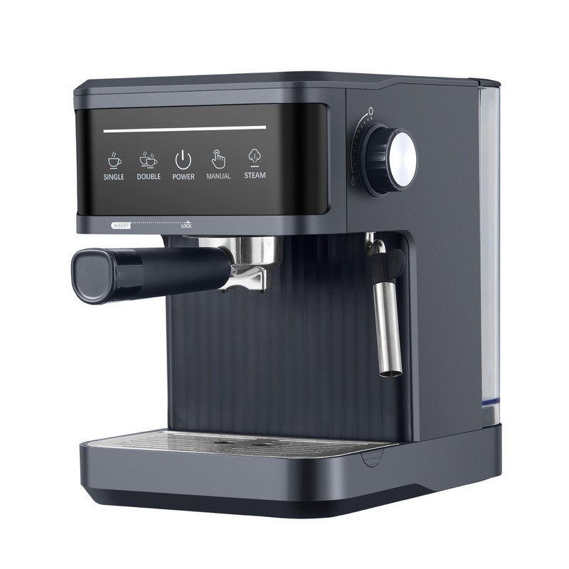 Máquina de café semiautomática USB con pantalla táctil de 20 bar Espresso Cappuccino para hoteles domésticos