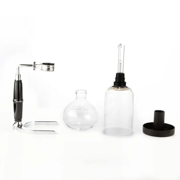 Conjunto de máquina de café para el hogar de vidrio de cocción manual Sifón con característica sostenible