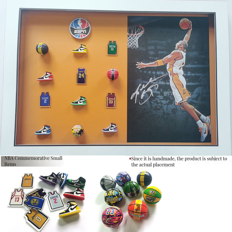 Pintura decorativa rectangular de la estrella de baloncesto Jordan LeBron James para colgar