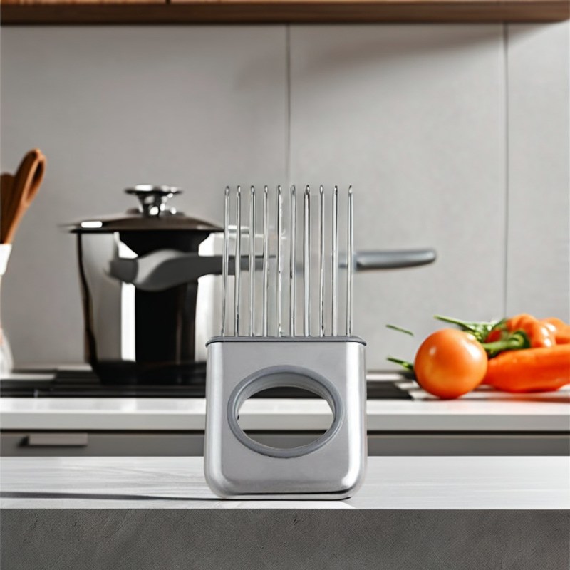 Calidad alimenticia multifunción cortadora de porciones de hierro inoxidable Tomate de cebolla y cortadora de patatas