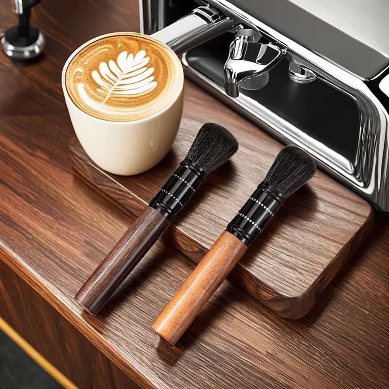 53mm Tamaño Barista Espresso Tamper con diseño auto-nivelación y adaptador de gravedad ecológico