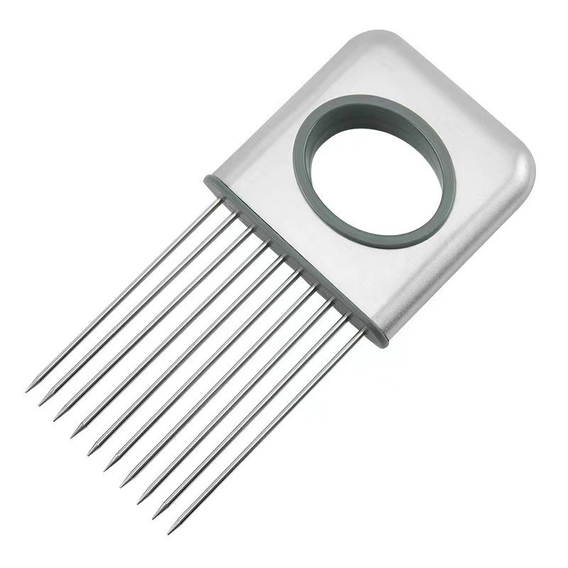 Chopper de fruta de metal y plástico para cebollas tomates papas suavizante de carne