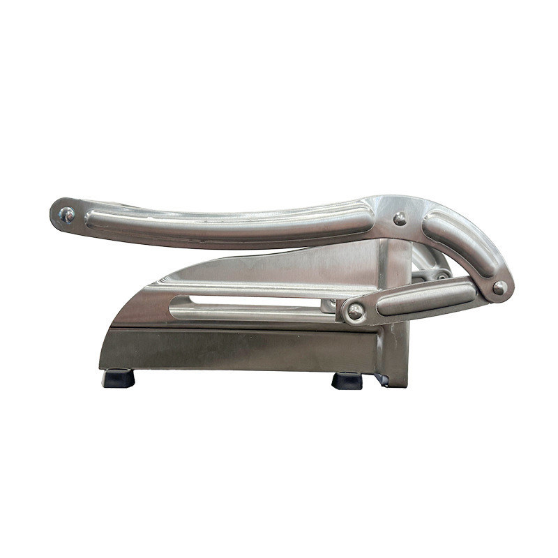 Inicio Cocina Cutter de papas fritas de acero inoxidable para papas fritas de pepino perfectas