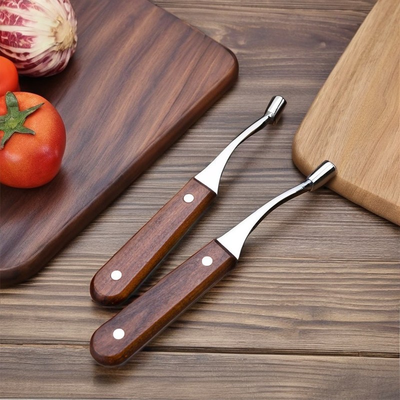 Logotipo personalizado Logotipo multipropósito de acero inoxidable para pelar camarones y cuchillo de barriga de pescado