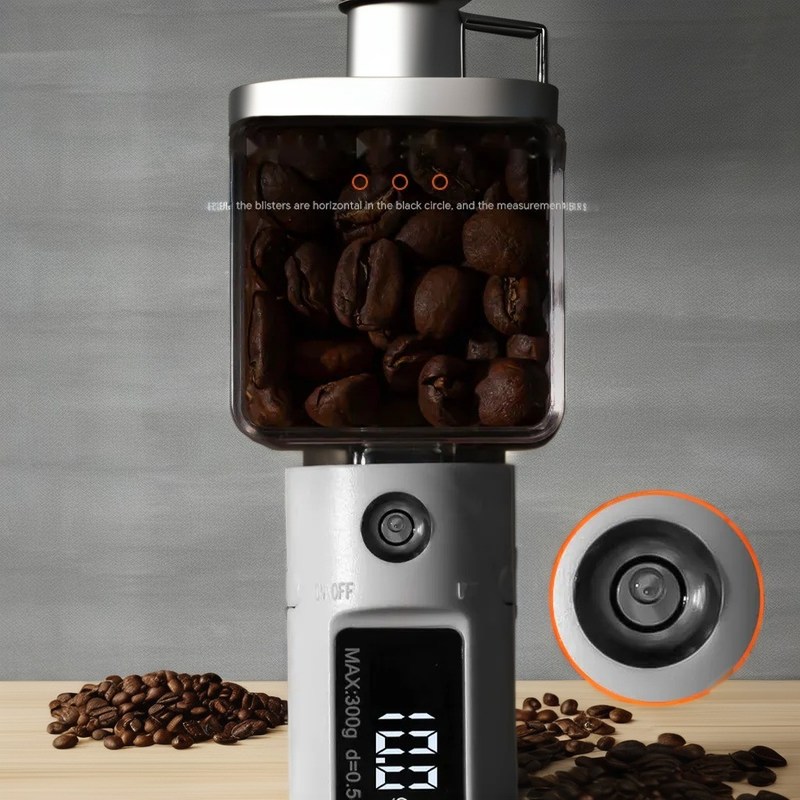 Característica del stock Escala de cuchara digital de capacidad 45 ml 300 g con cuchara de medida extraíble