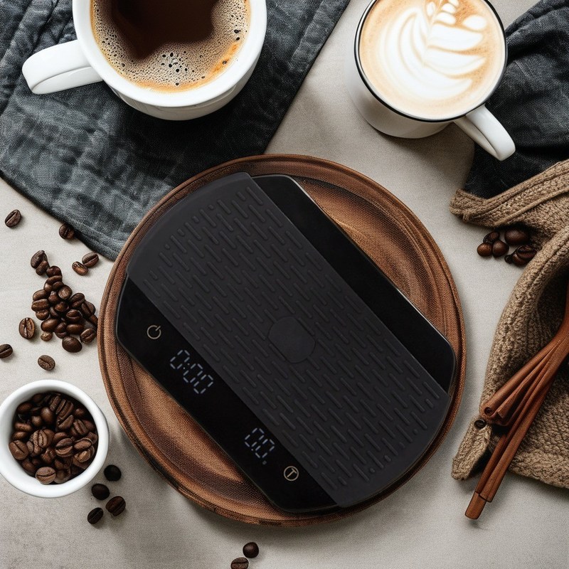 Mini Escala Digital Pad de silicona herramienta de café y té USB electrónica impermeable 3kg/0.1g