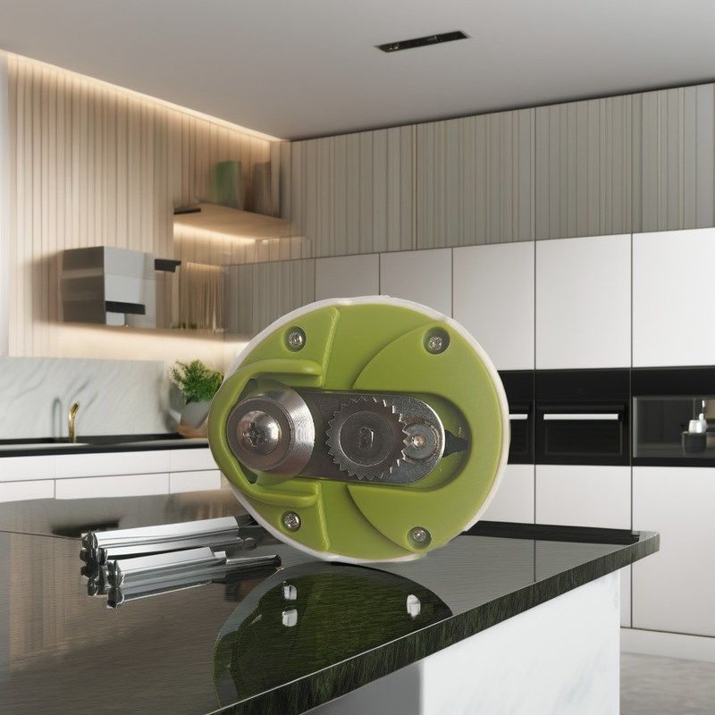 Herramienta de cocina de metal multifunción resistente a la oxidación manual abertura de lata para corte lateral