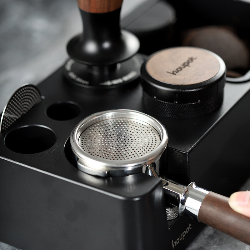 58mm de acero inoxidable Puck Screen herramienta de té para la caja de cerveza Portafilter perfecta