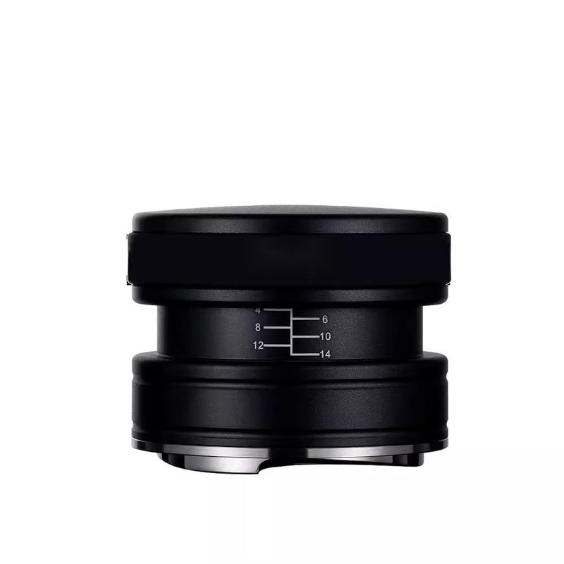 Distribuidor de expreso ecológico de 58 mm Tamper para madera de metal Portafilter compatible