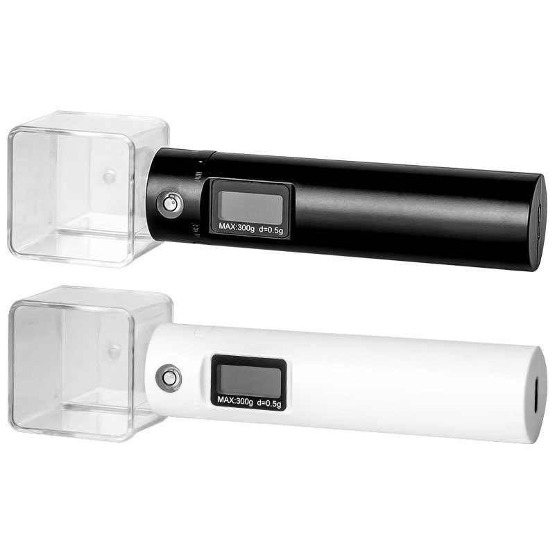 0.5g-300g Range BAMBOO Cuchara de medición digital con puerto tipo C y pantalla de doble unidad