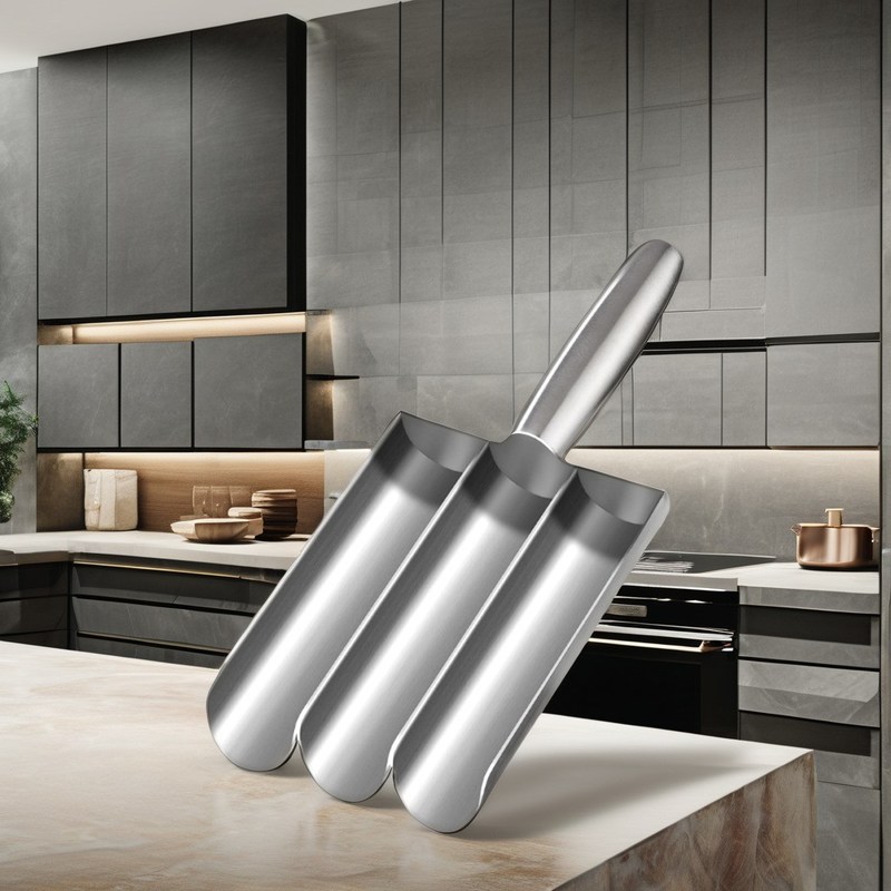 Contenedores de bambú multiuso Cuchara de bolas de carne antiadherente para bolas de pescado perfectas