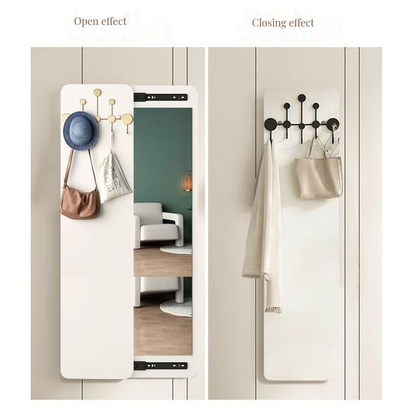 Espejo de pared de lujo de diseño con cinturón de cuero súper artesanal y fancy colgante superior