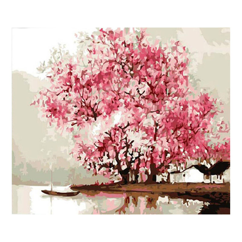 Crea tu propia pintura de paisaje clásico con pinturas al óleo incluidas en el kit de retratos DIY