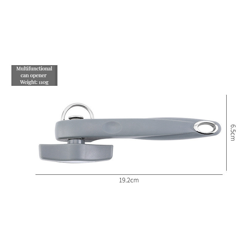 Abridor de lata de acero inoxidable de color personalizado para compradores comerciales Abridor de botellas sin esfuerzo