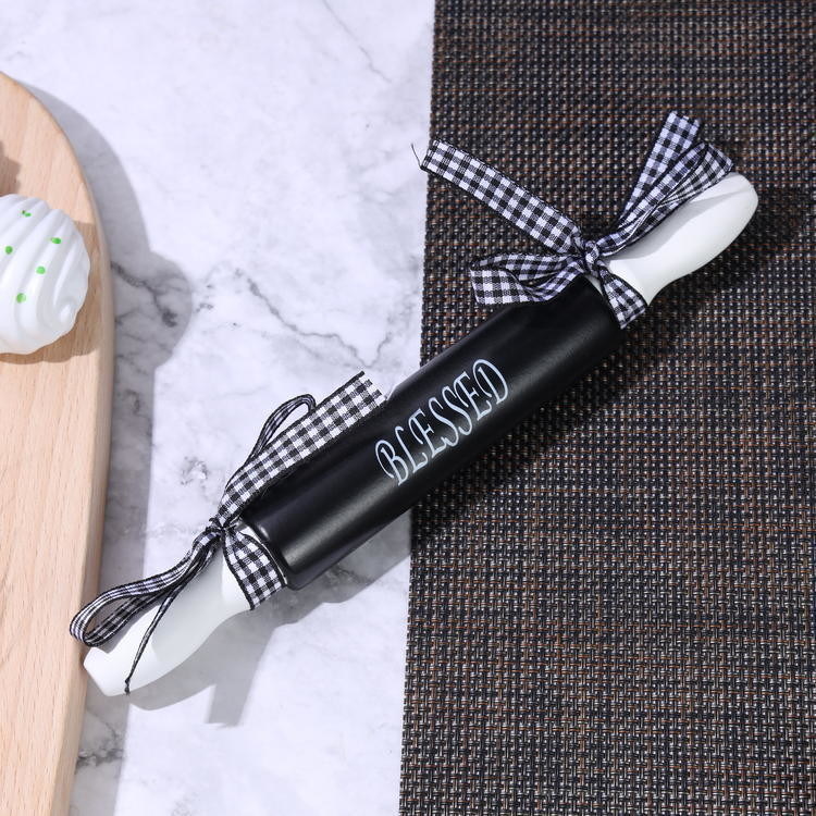 Cat Patrón de madera de material de caucho de arco tablero de pastelería para hacer fideos utensilios de cocina