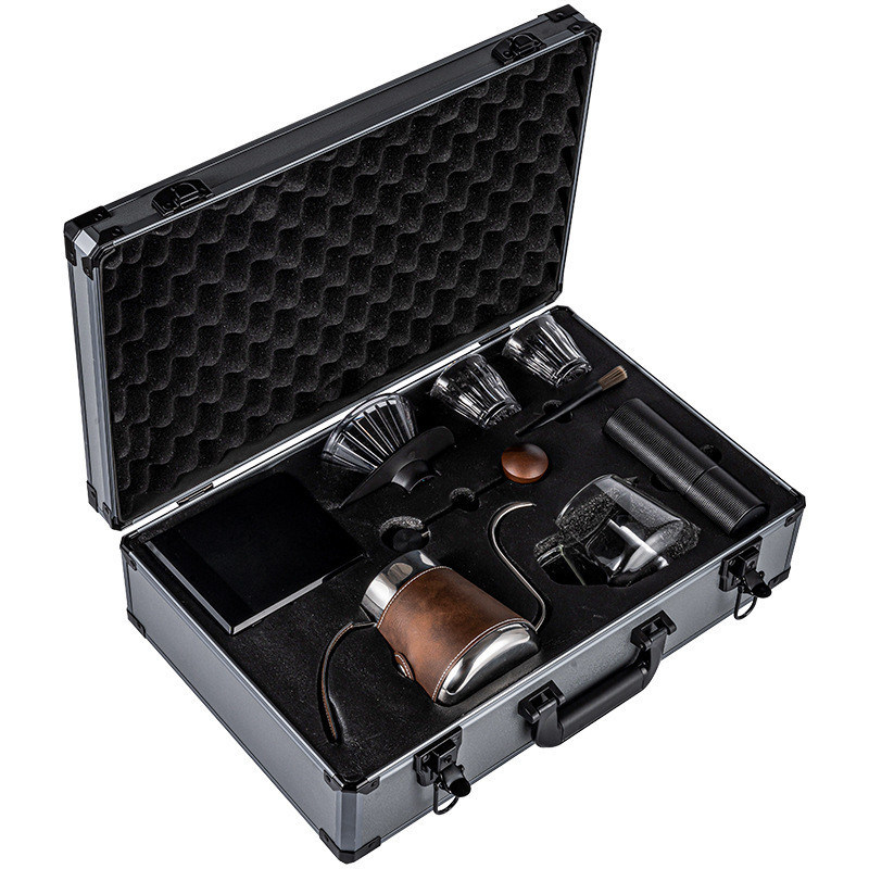 Herramientas de barista para el hogar Hotel Restaurante Oficina Incluye molienda manual y compartir la olla