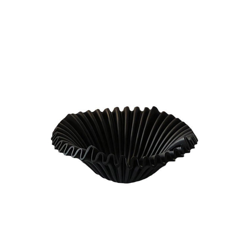 Placa de plástico PET de lujo de luz multicolor redonda de ensalada de frutas para almacenamiento