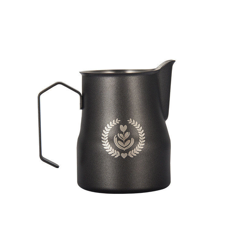 Estándar de acero inoxidable Latte Milk Pitcher Espresso Jarrón de café en 350ml/500ml