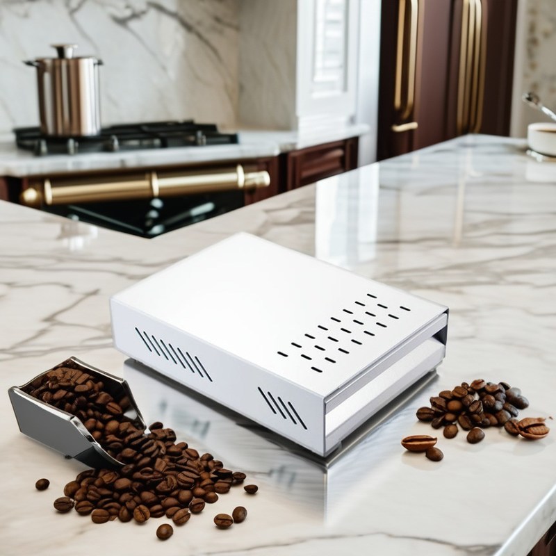 Tipo de cajón de acero inoxidable barra de cubo para el estilo clásico de café de tierra de golpear el contenedor