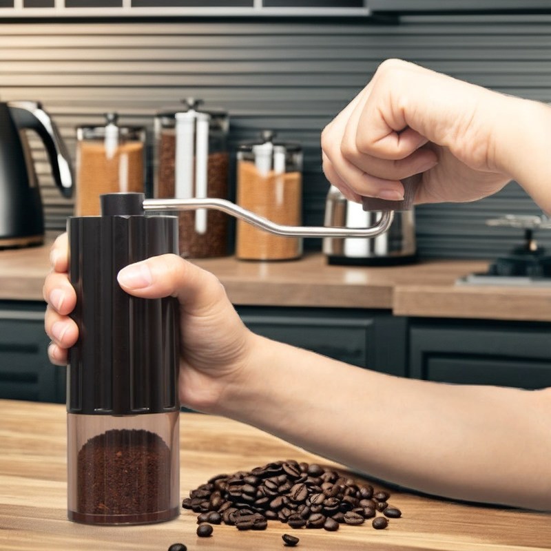Herramientas de café y té Maquina profesional de café de acero inoxidable para tiendas de souvenirs