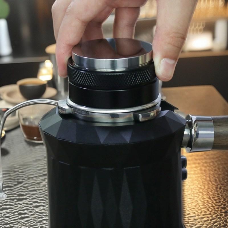 Alta precisión Eco-amigable 51mm/53mm/58mm de metal doble cabeza de espresso manipulador para café