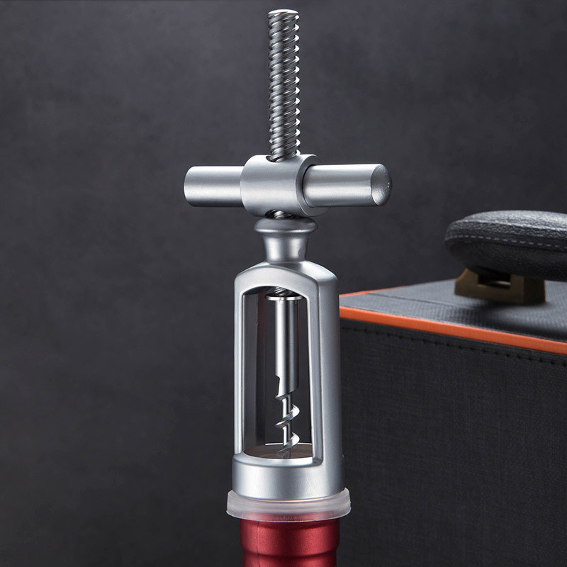 Abridores de vino de acero inoxidable multifunción con aleación de zinc con láser